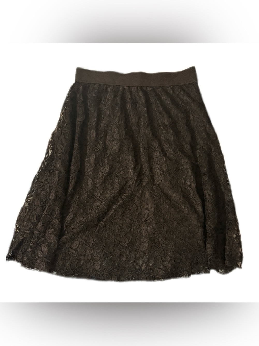 LuLaRoe Noir & Blanc Black Lace Lola